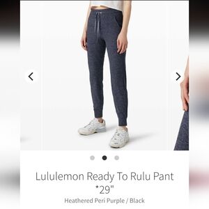 Lululemon Ready To Rulu Jogger